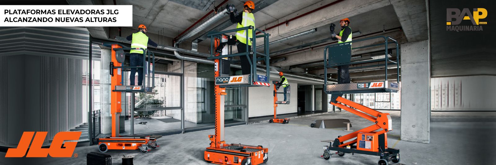 Plataformas Elevadoras JLG - BAP Maquinaria