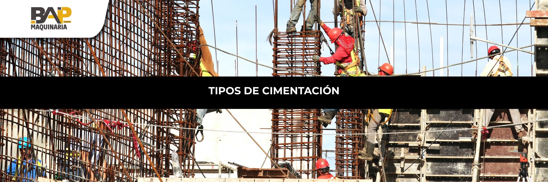 Tipos de cimentación - BAP Maquinaria