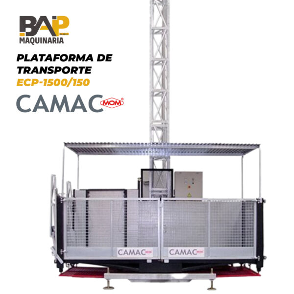Plataforma de transporte ECP-1500/150 CAMAC - BAP